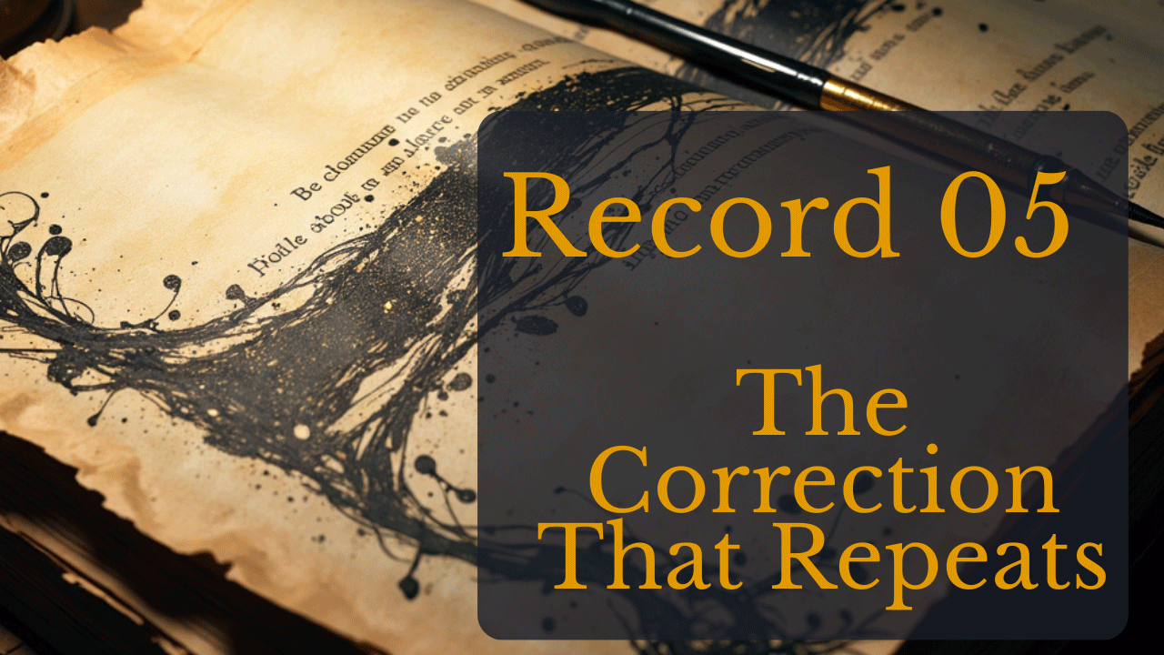 Correction-Narration