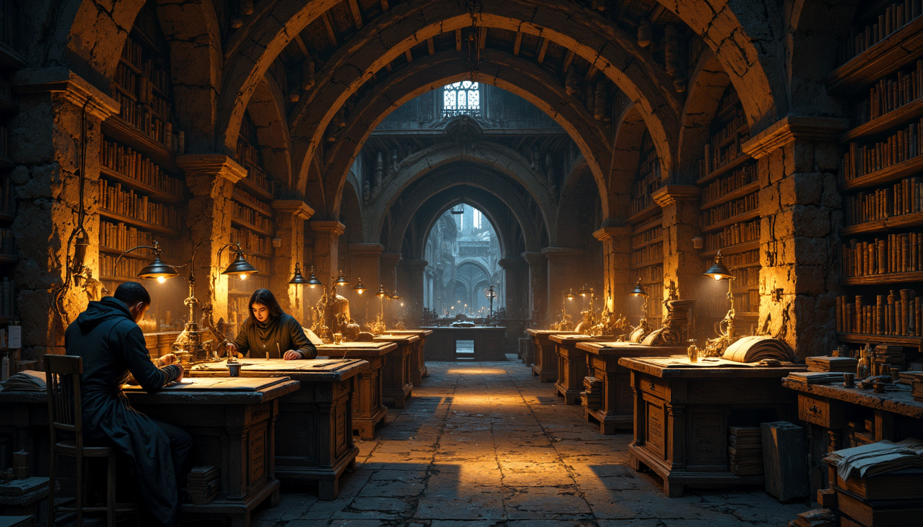 Archive Interlude 04: Ink and Lamplight – The Archive